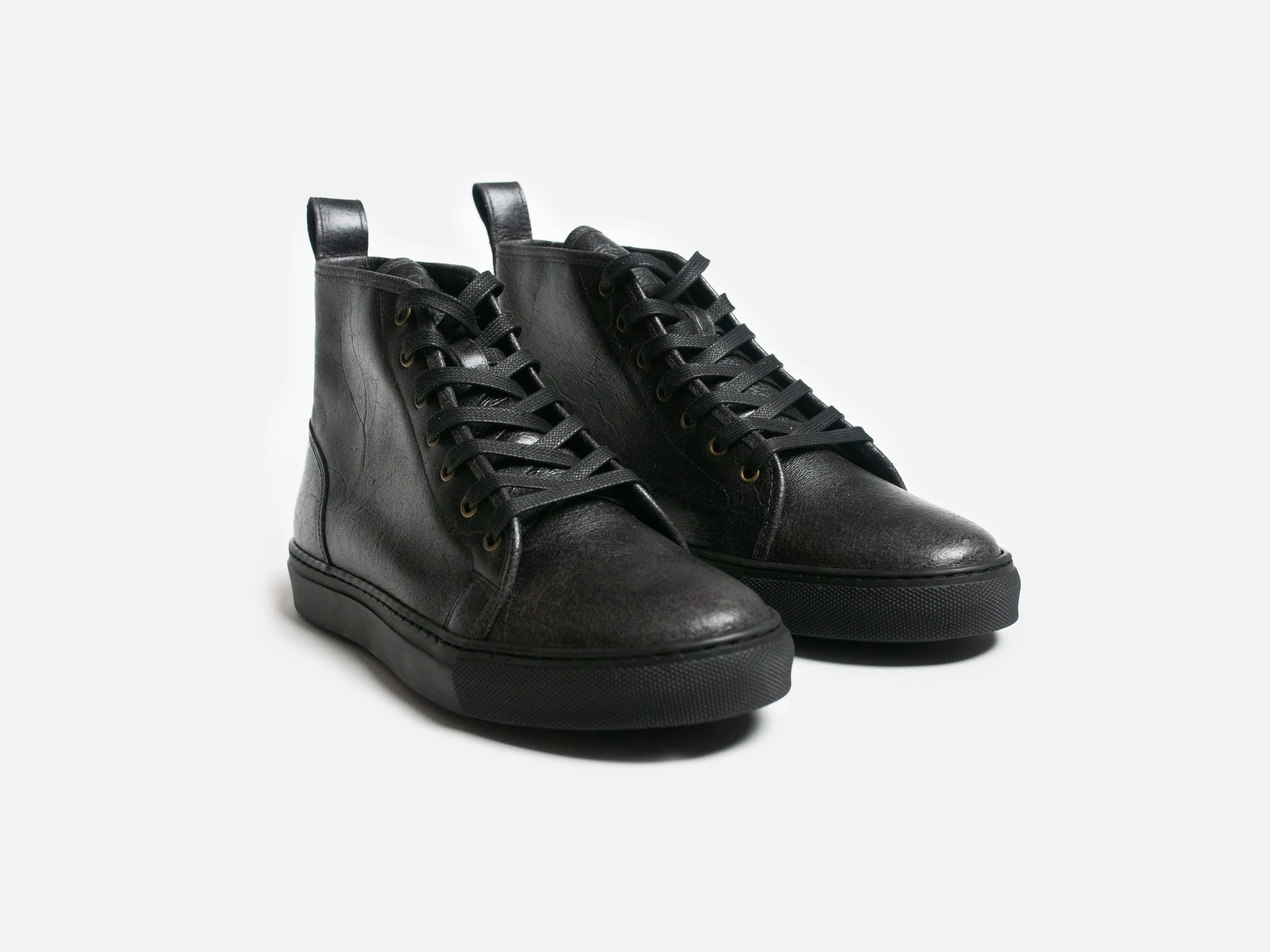 SMUGS Rose Anvil X GORAL High Top Sneaker 2.0 - Charles F Stead Crazy Cow Black sold by GORAL product image thumbnail 2