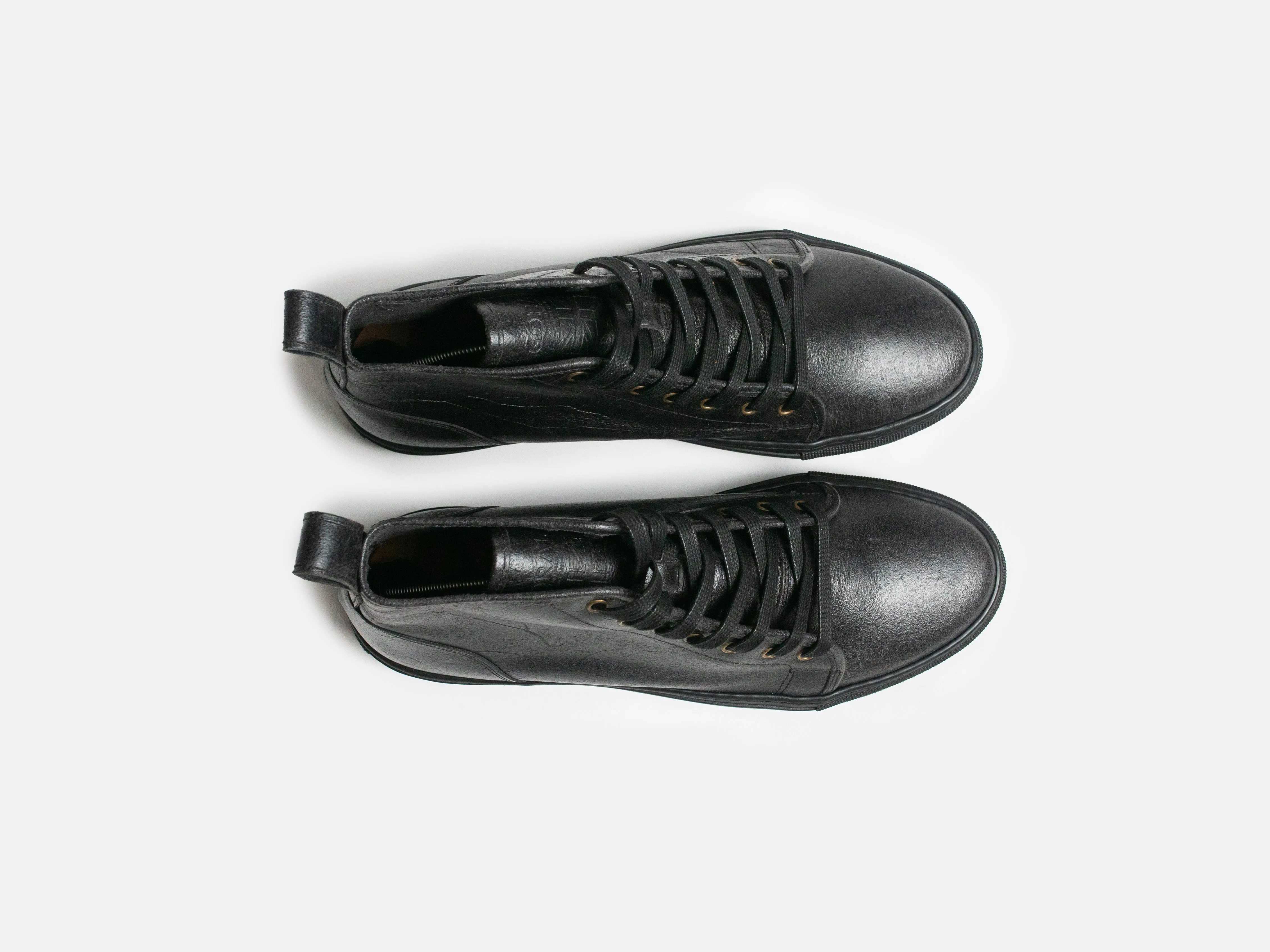 SMUGS Rose Anvil X GORAL High Top Sneaker 2.0 - Charles F Stead Crazy Cow Black sold by GORAL product image thumbnail 3