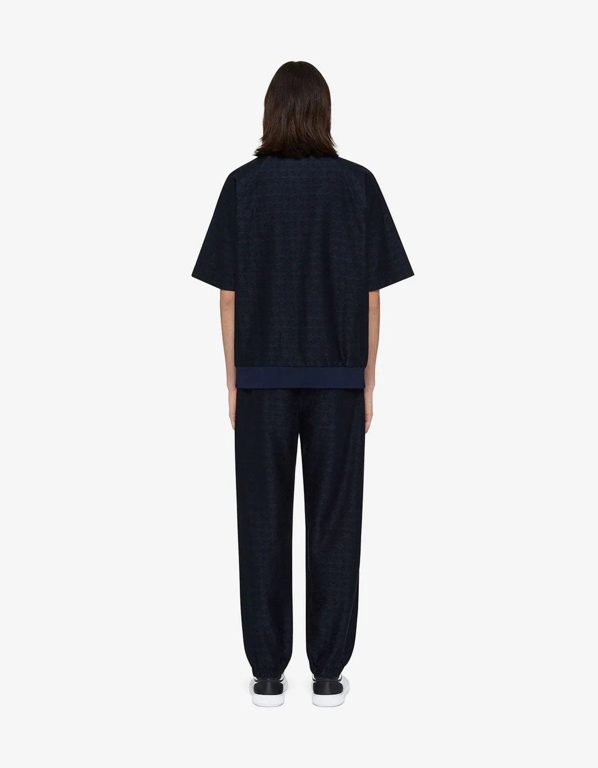 Givenchy Blue Monogram 72 Jacquard Polo Shirt sold by Zoo Fashions product image thumbnail 3