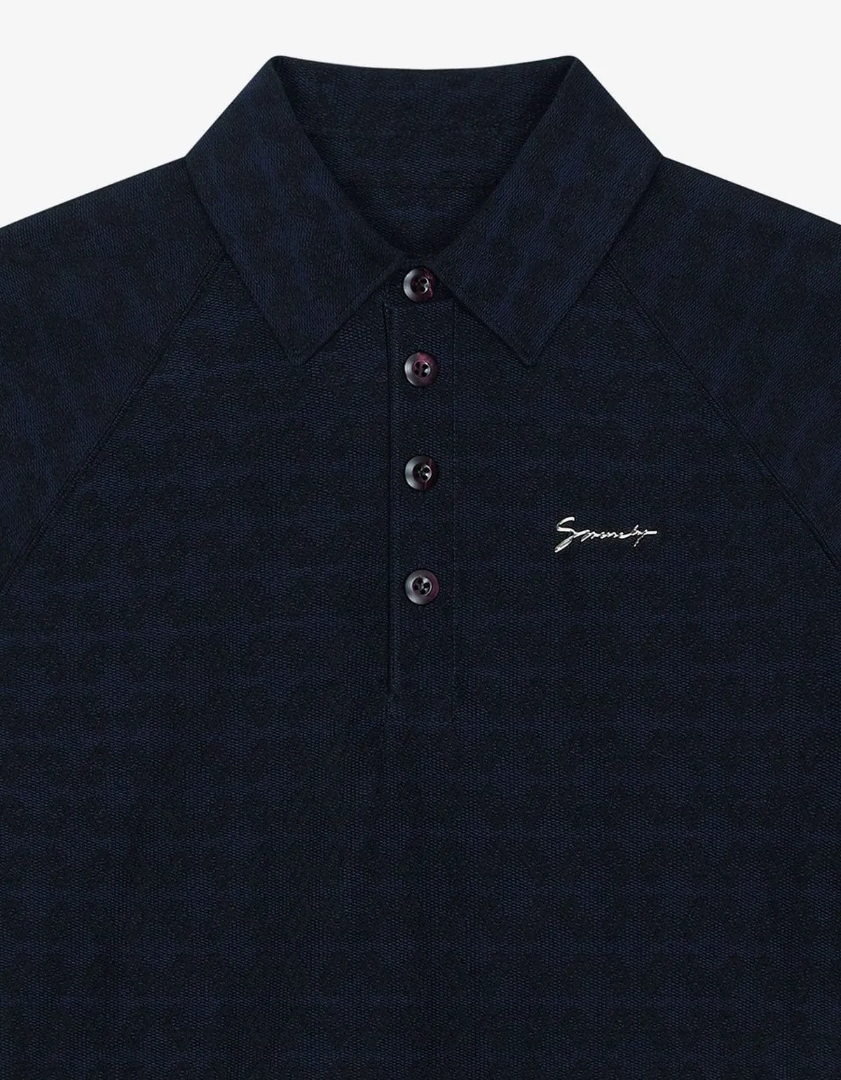 Givenchy Blue Monogram 72 Jacquard Polo Shirt sold by Zoo Fashions product image thumbnail 4
