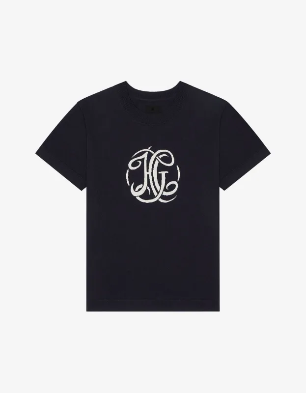 Chrome Hearts Cemetery Cross Tire Tracks T-Shirt White
