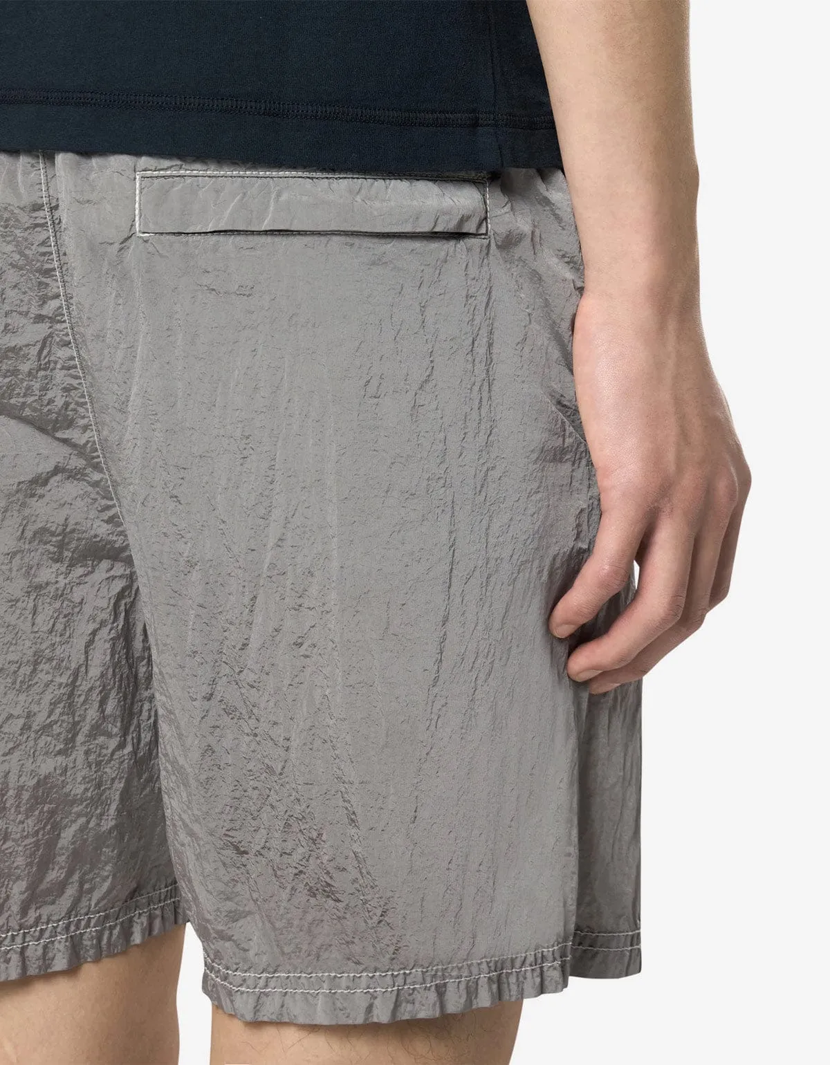 Stone Island Grey Nylon Metal Swim Shorts sold by Zoo Fashions product image thumbnail 5