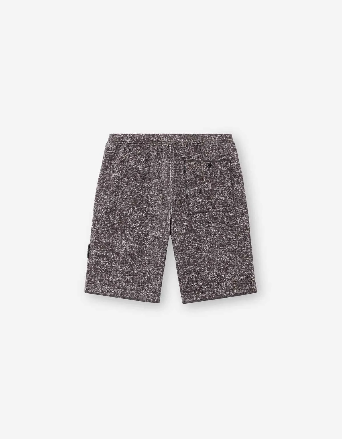 Stone Island Burgundy Melange Print Shorts sold by Zoo Fashions product image thumbnail 3