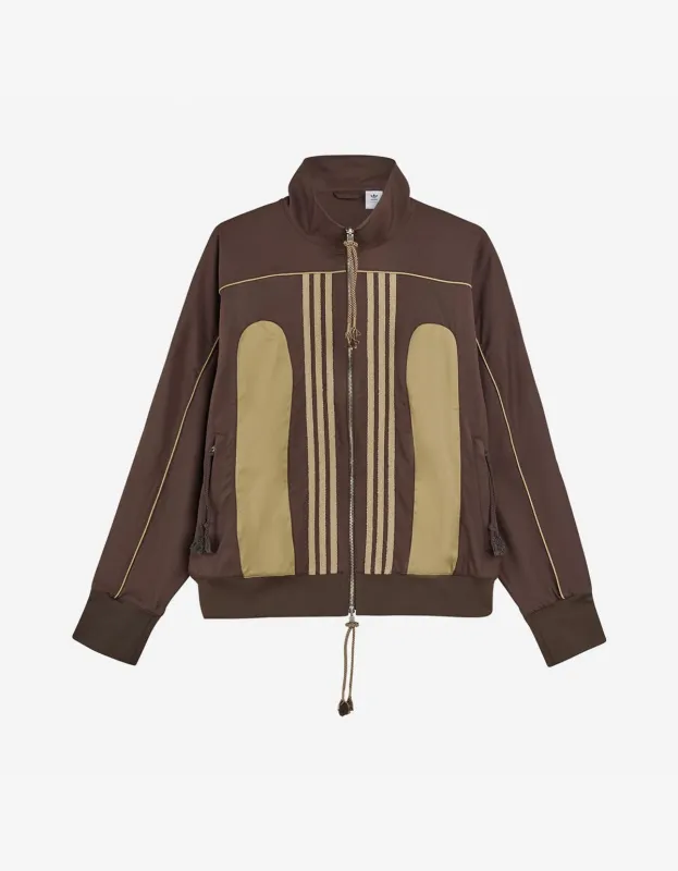 SFTM x Adidas 005 Brown Spring Woven Jacket sold by Zoo Fashions