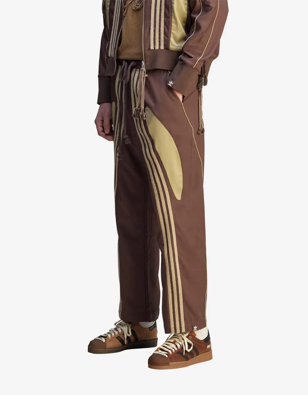 SFTM x Adidas 005 Brown Spring Woven Joggers sold by Zoo Fashions product image thumbnail 2