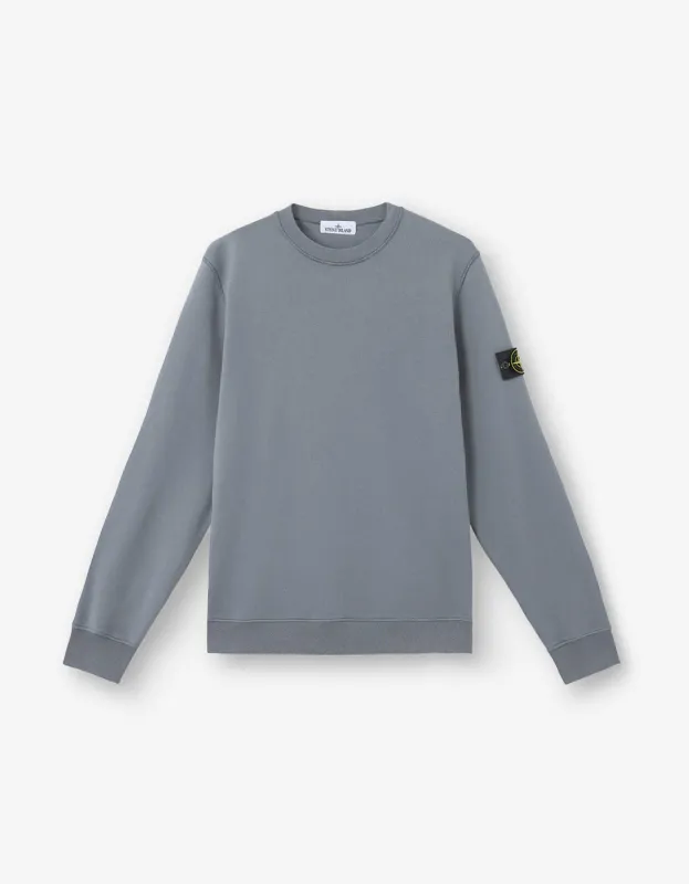 Stone Island Avio Blue Sweatshirt sold by Zoo Fashions