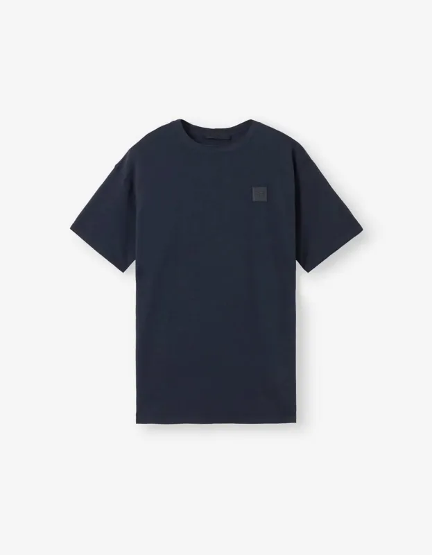 Stone Island Ghost Blue Compass Patch T-Shirt sold by Zoo Fashions