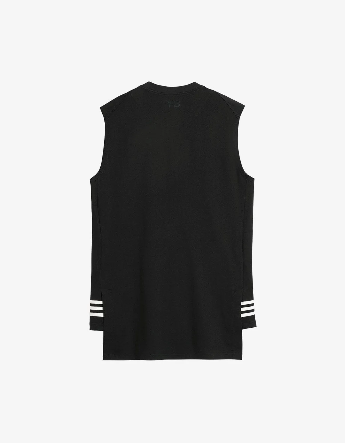 Y-3 Black Tank Top sold by Zoo Fashions product image thumbnail 3