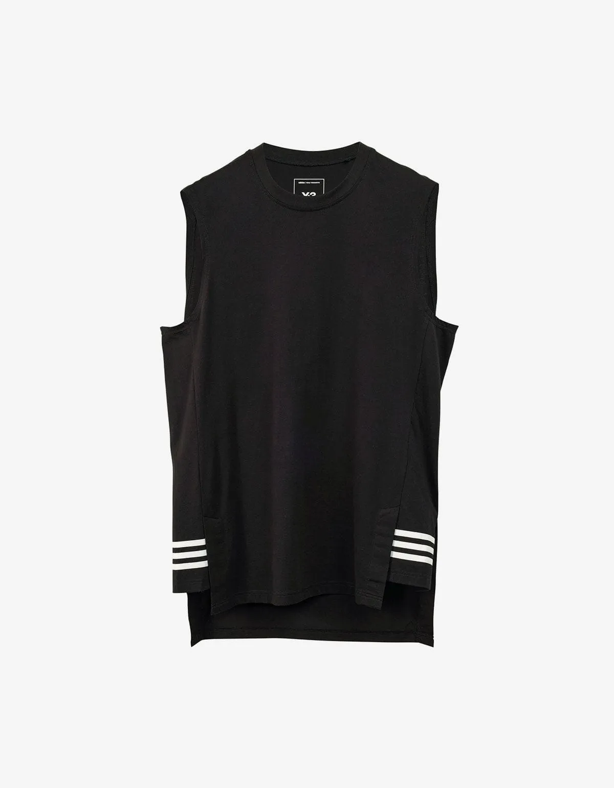 Y-3 Black Tank Top sold by Zoo Fashions