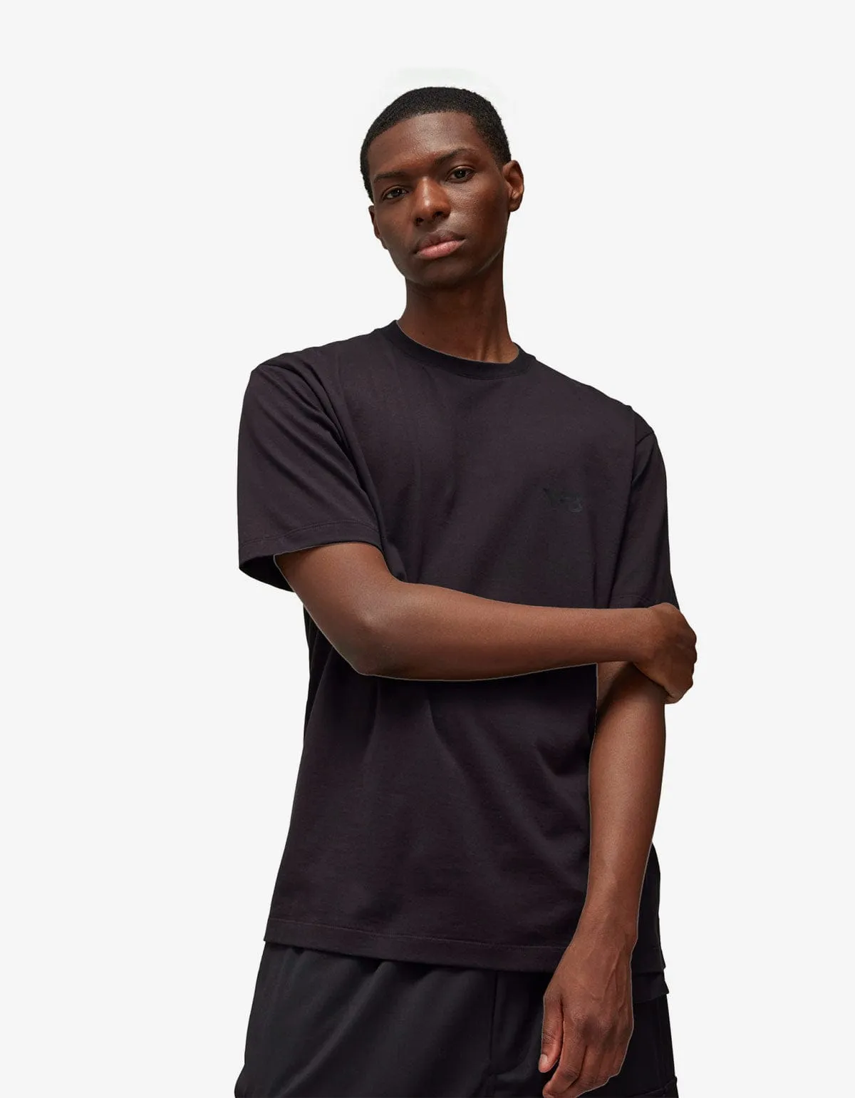 Y-3 Black Logo T-Shirt sold by Zoo Fashions product image thumbnail 4