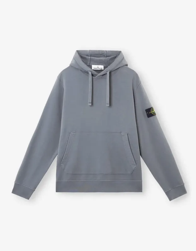 Stone Island Avio Blue Hoodie sold by Zoo Fashions