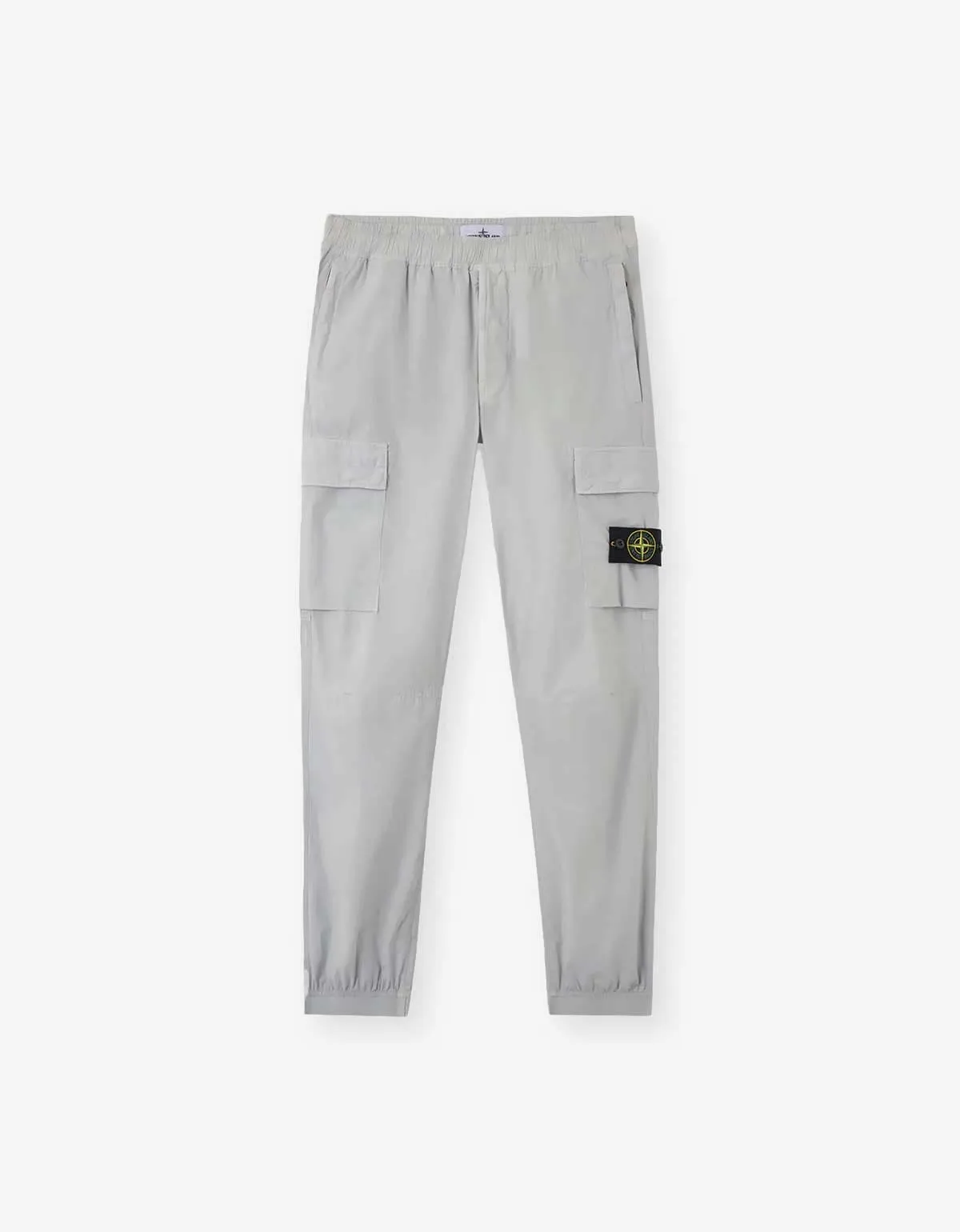 Stone Island Grey Paracadute Cargo Trousers sold by Zoo Fashions