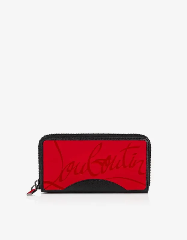 Christian Louboutin Panettone Black Sneaker Sole Wallet sold by Zoo Fashions