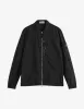 Stone Island Black Compass Logo Nylon Metal Overshirt sold by Zoo Fashions