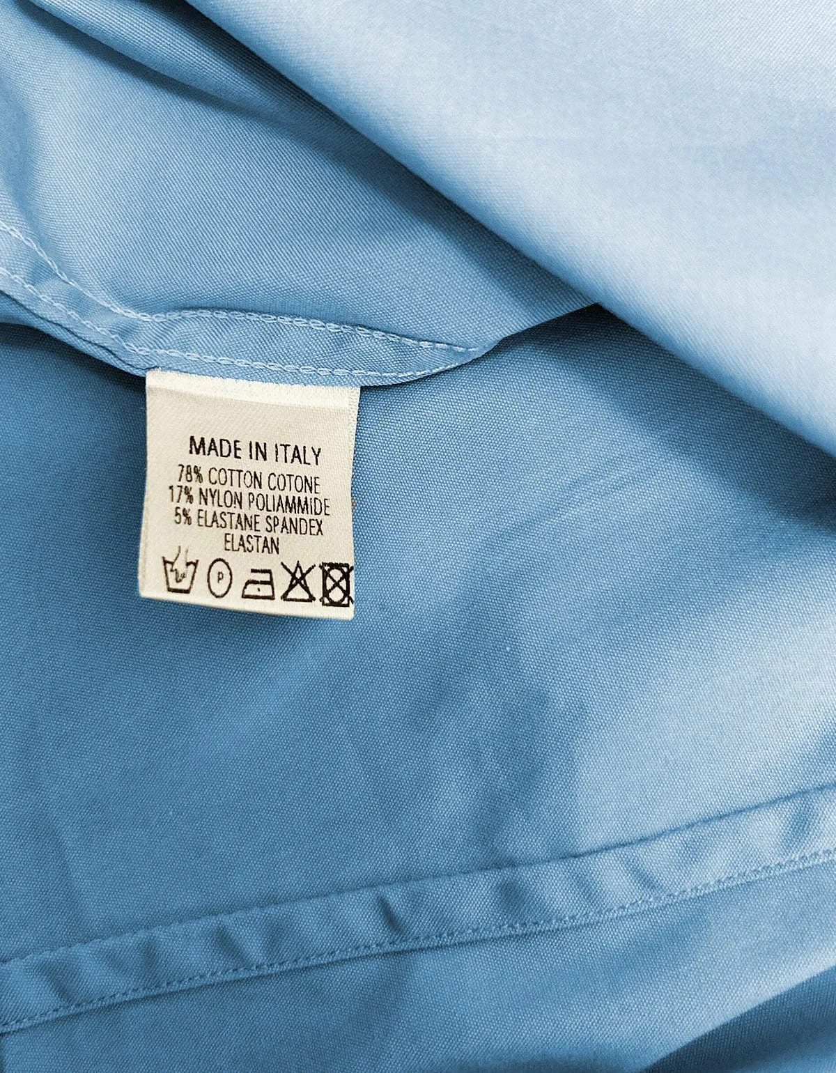 Gucci Blue Fitted Dress Shirt sold by Zoo Fashions product image thumbnail 4