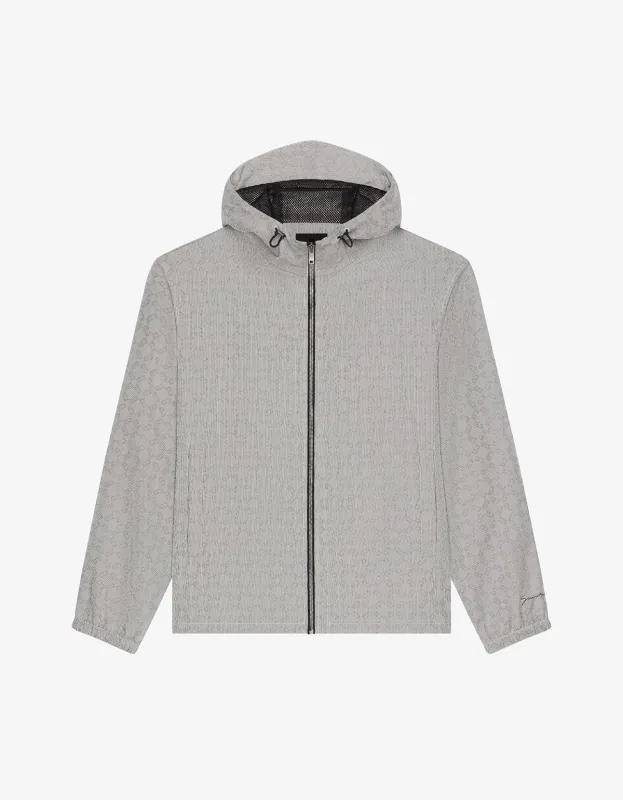 Givenchy Grey Monogram 72 Windbreaker sold by Zoo Fashions