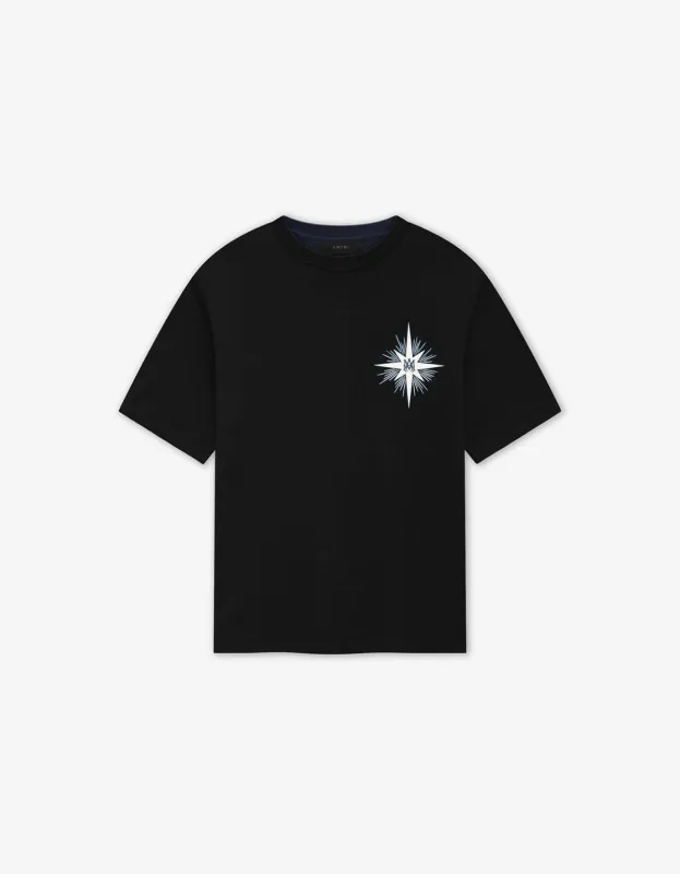 EXCLUSIVE AMIRI BEVERLY HILLS TEE - BLACK / RAINBOW | Parallel