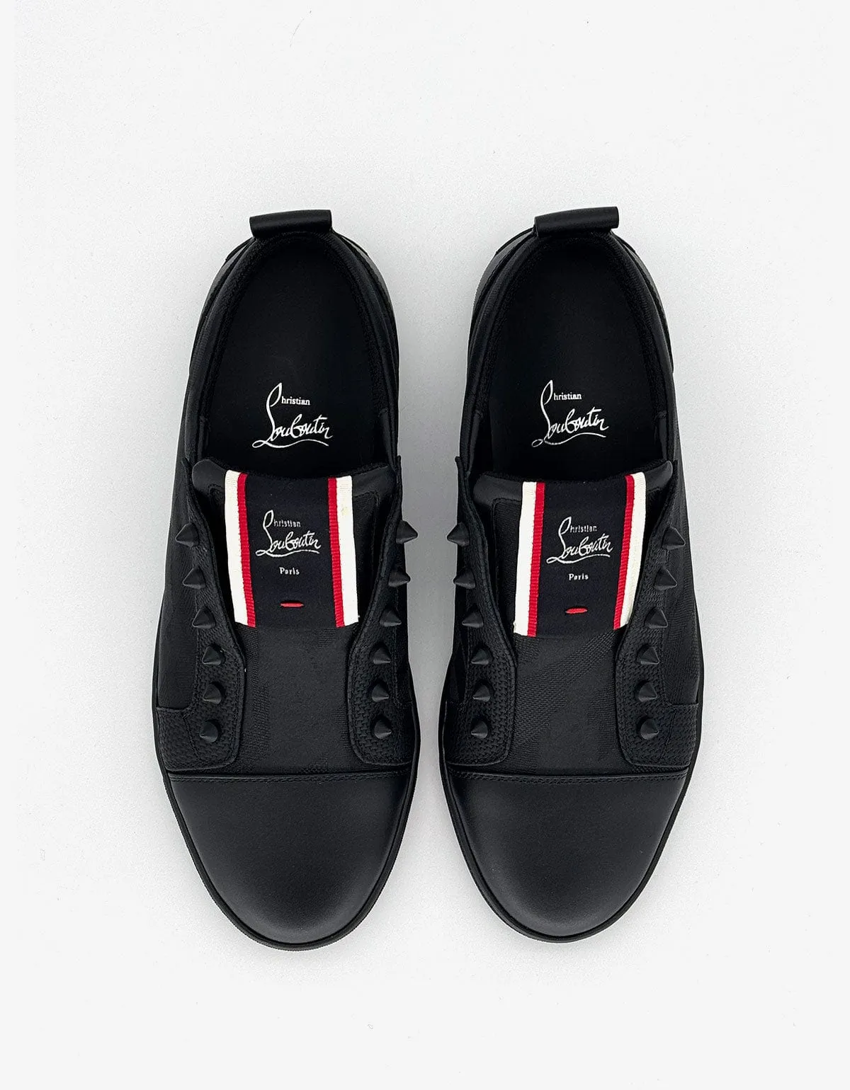 Christian Louboutin F.A.V Fique A Vontade Germoetric Black Trainers sold by Zoo Fashions product image thumbnail 5