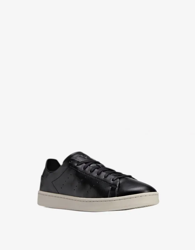 Y-3 Black Stan Smith Trainers sold by Zoo Fashions