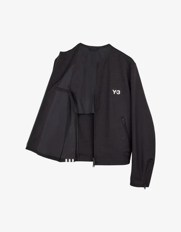 Y-3 Black Sport Uniform Jacket sold by Zoo Fashions