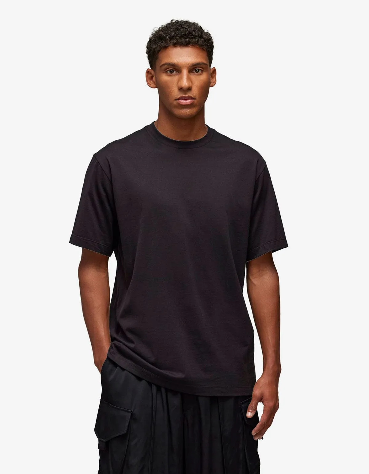 Y-3 Black Graphic Print T-Shirt sold by Zoo Fashions product image thumbnail 4