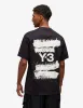 Y-3 Black Graphic Print T-Shirt sold by Zoo Fashions