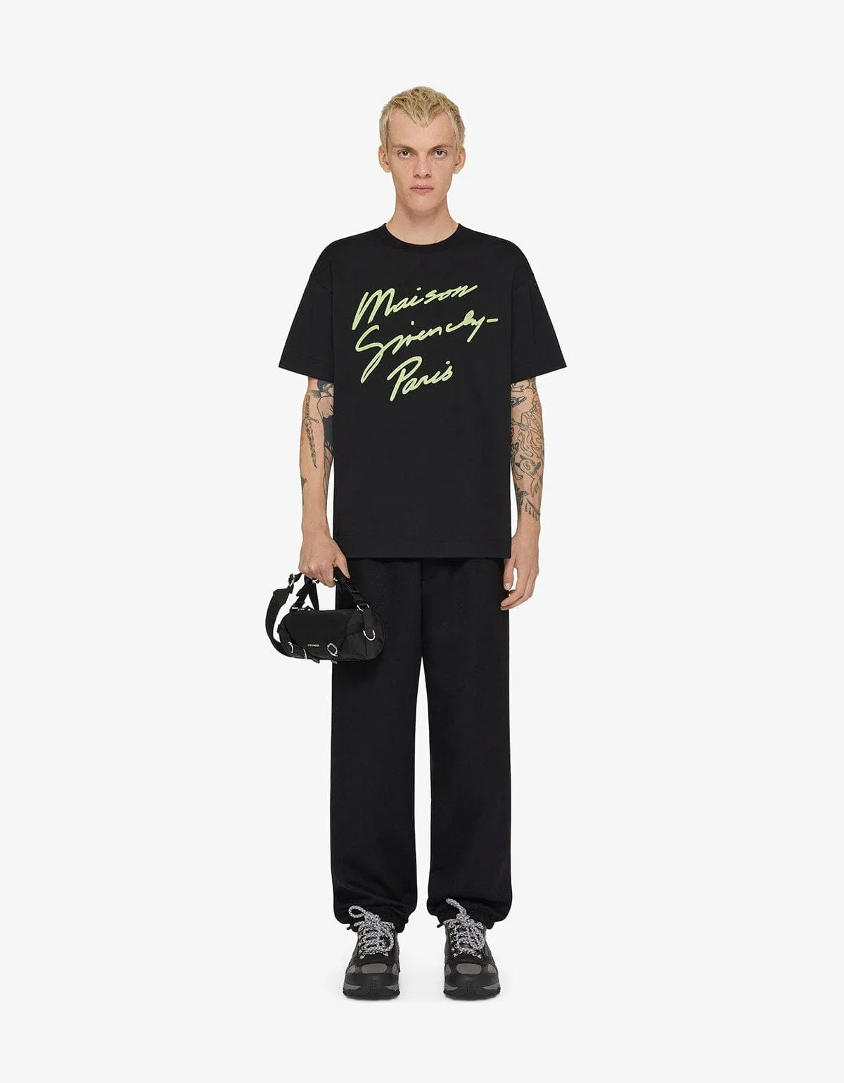 Givenchy Black Maison Givenchy Print T-Shirt sold by Zoo Fashions product image thumbnail 2