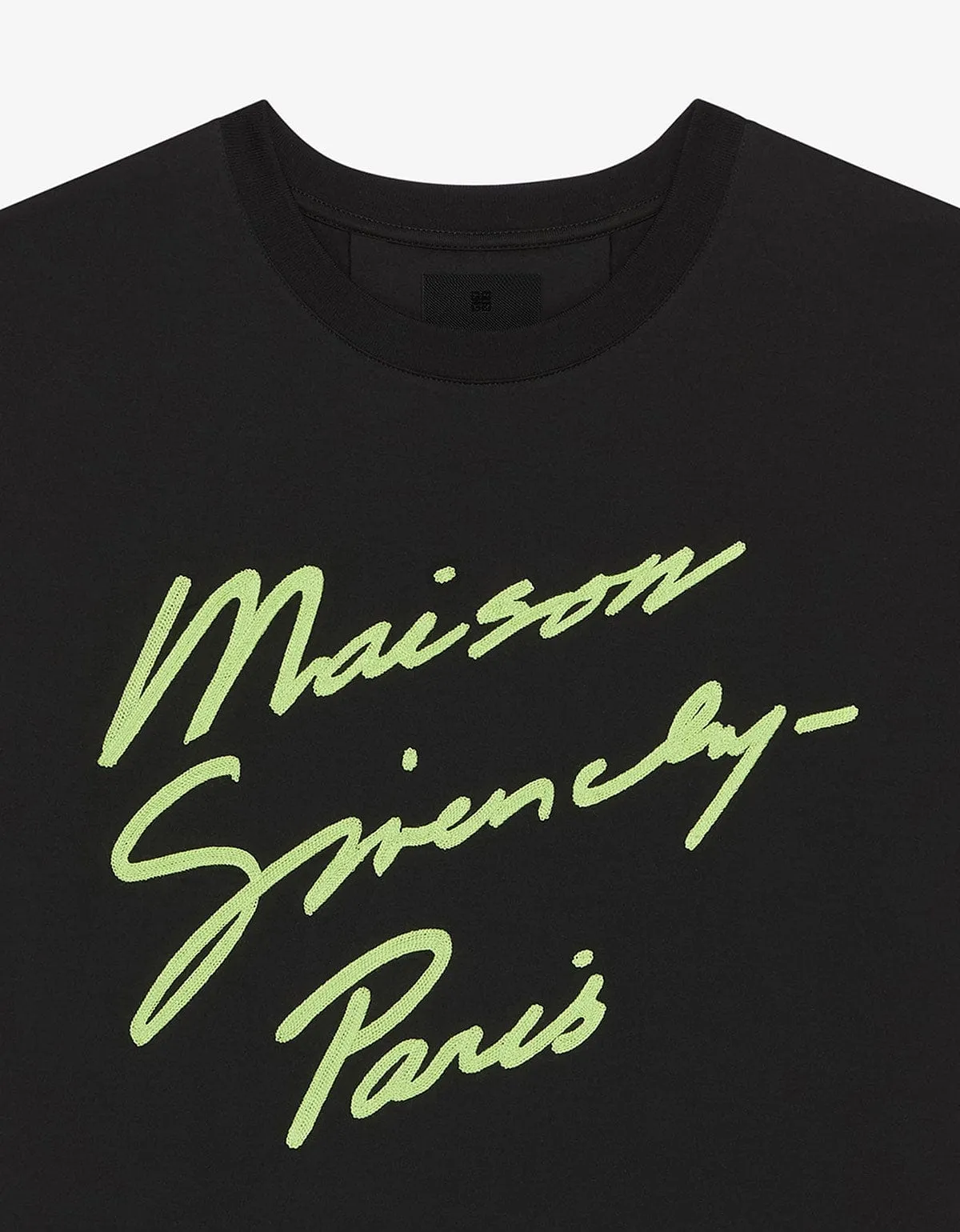 Givenchy Black Maison Givenchy Print T-Shirt sold by Zoo Fashions product image thumbnail 4