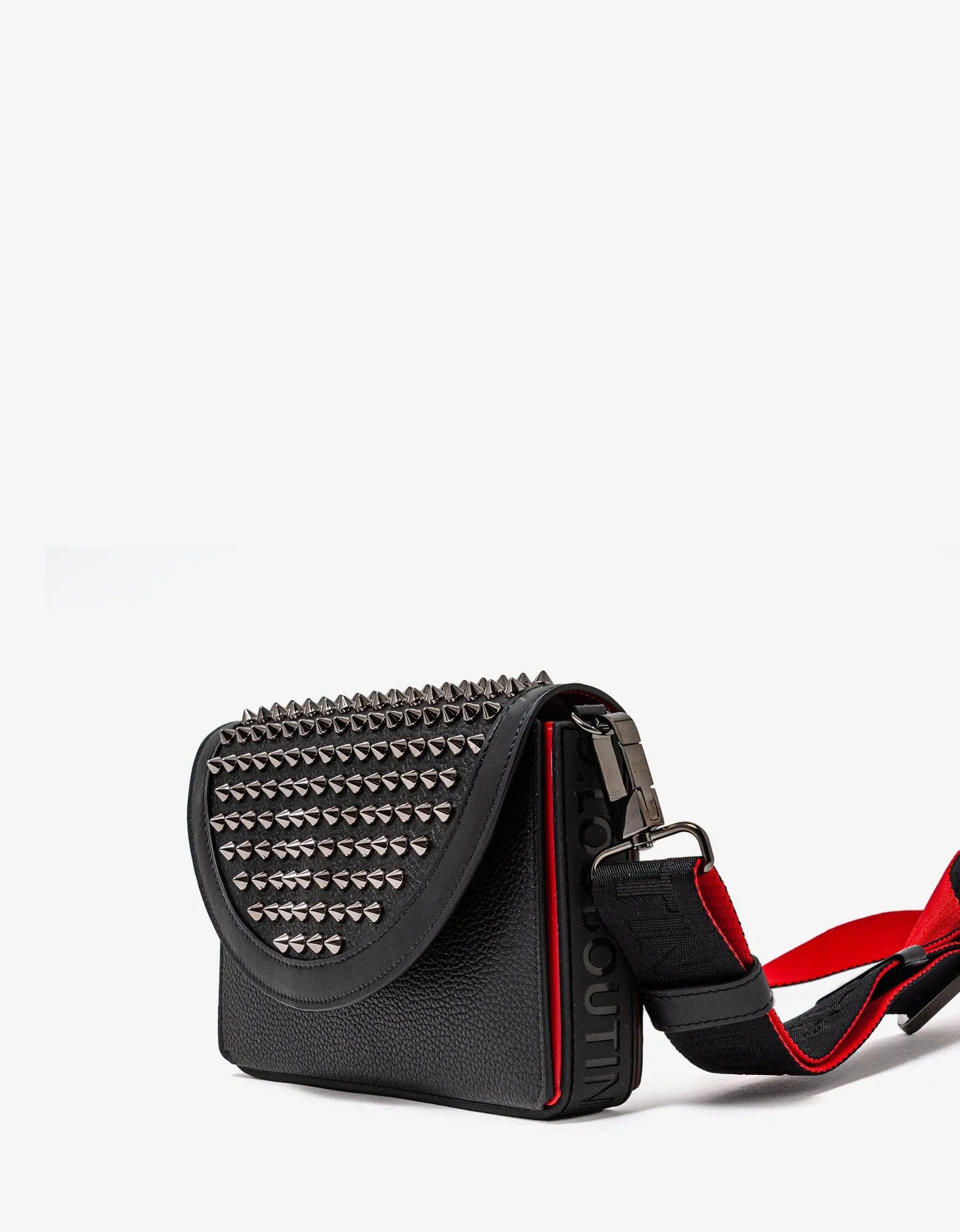 Christian Louboutin Black Funky Strap Wallet sold by Zoo Fashions product image thumbnail 3