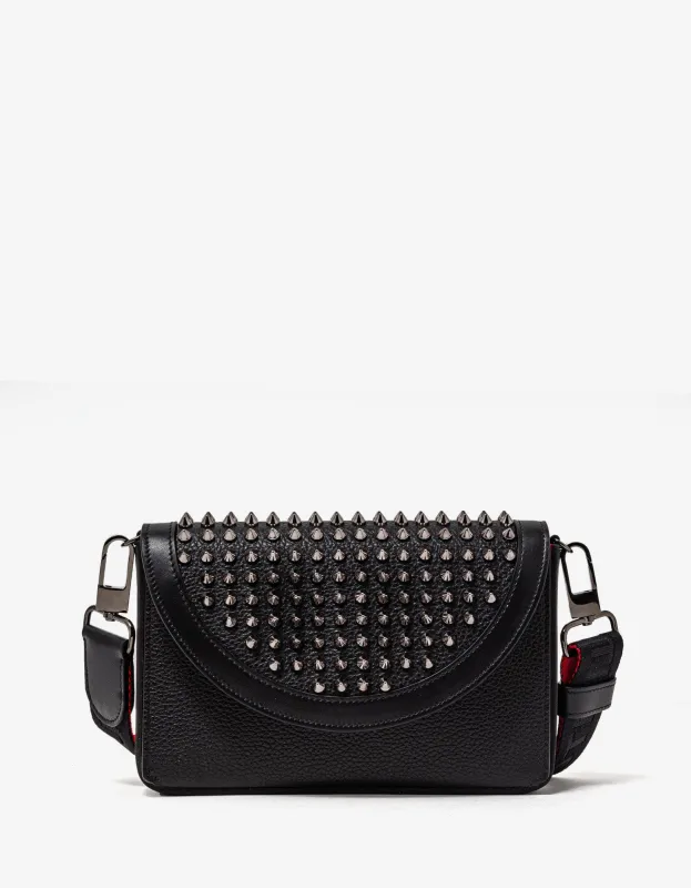 Christian Louboutin Black Funky Strap Wallet sold by Zoo Fashions