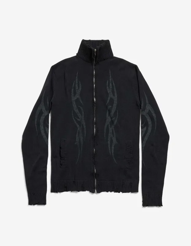 送料込+BALENCIAGA+Unity Sports Icon Biker ジップアップHoodie BALENCIAGA＊UNITY SPORTS ICON BIKER コットンフーディー＊送込