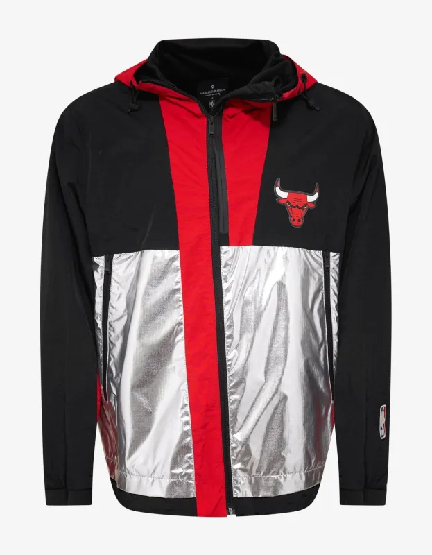 Marcelo Burlon Chicago Bulls Panelled Windbreaker sold by Zoo Fashions