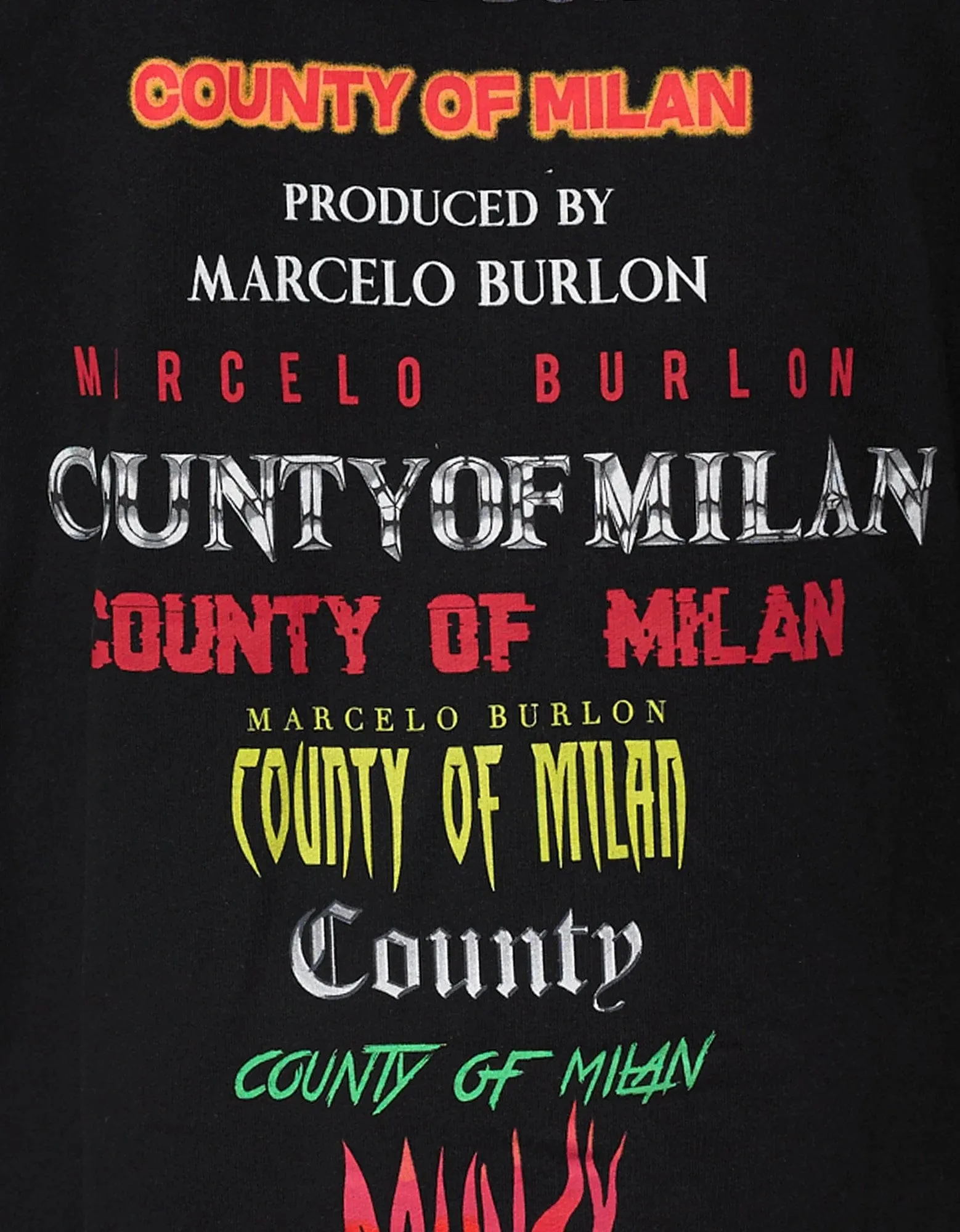 Marcelo Burlon Black Hoodie with Check Shirt Inserts sold by Zoo Fashions product image thumbnail 5