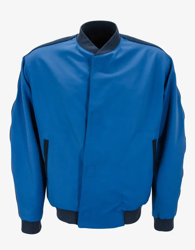 Balenciaga Electric Blue Bomber Jacket made by Balenciaga