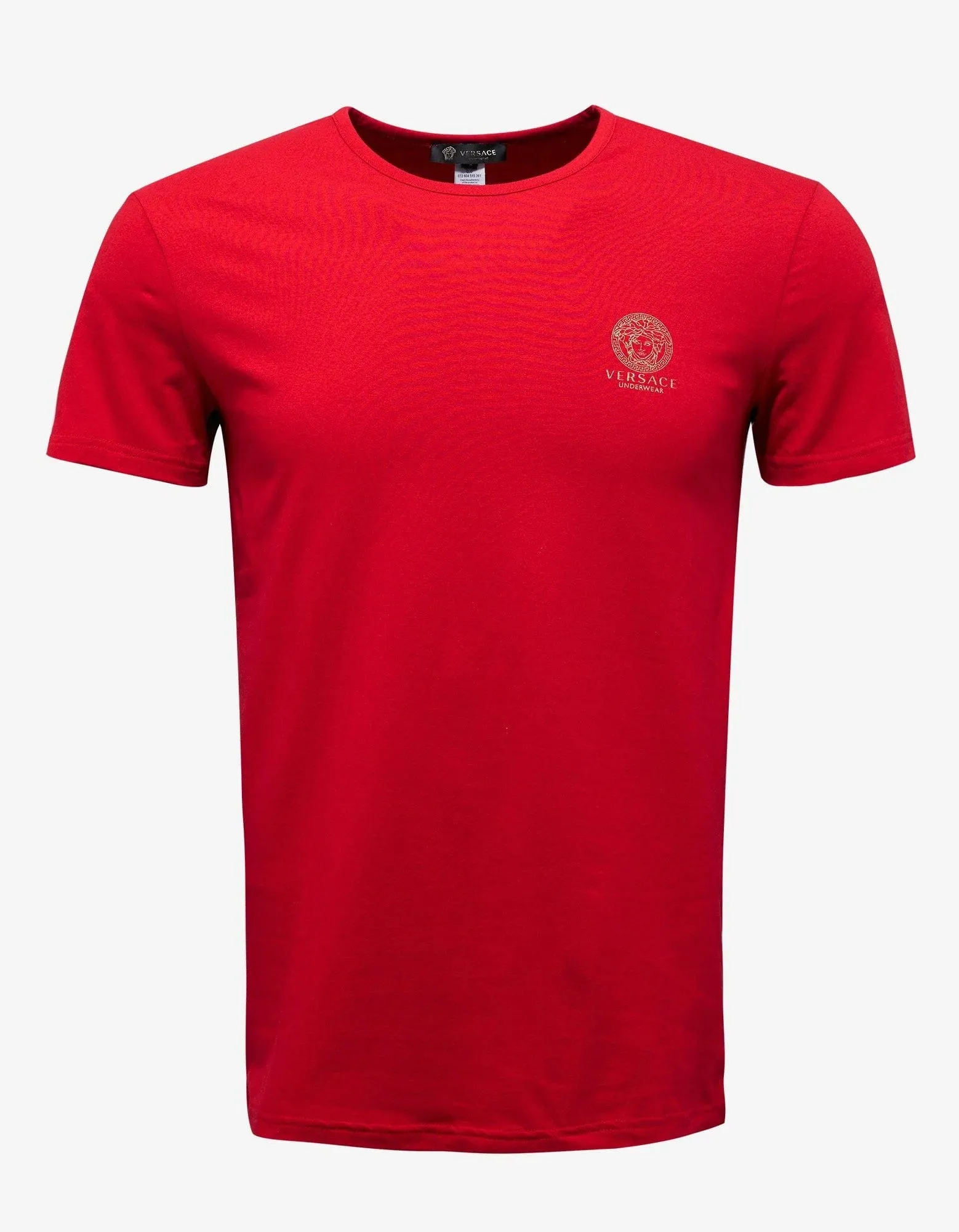 Versace Gym Red Stretch Cotton T-Shirt sold by Zoo Fashions