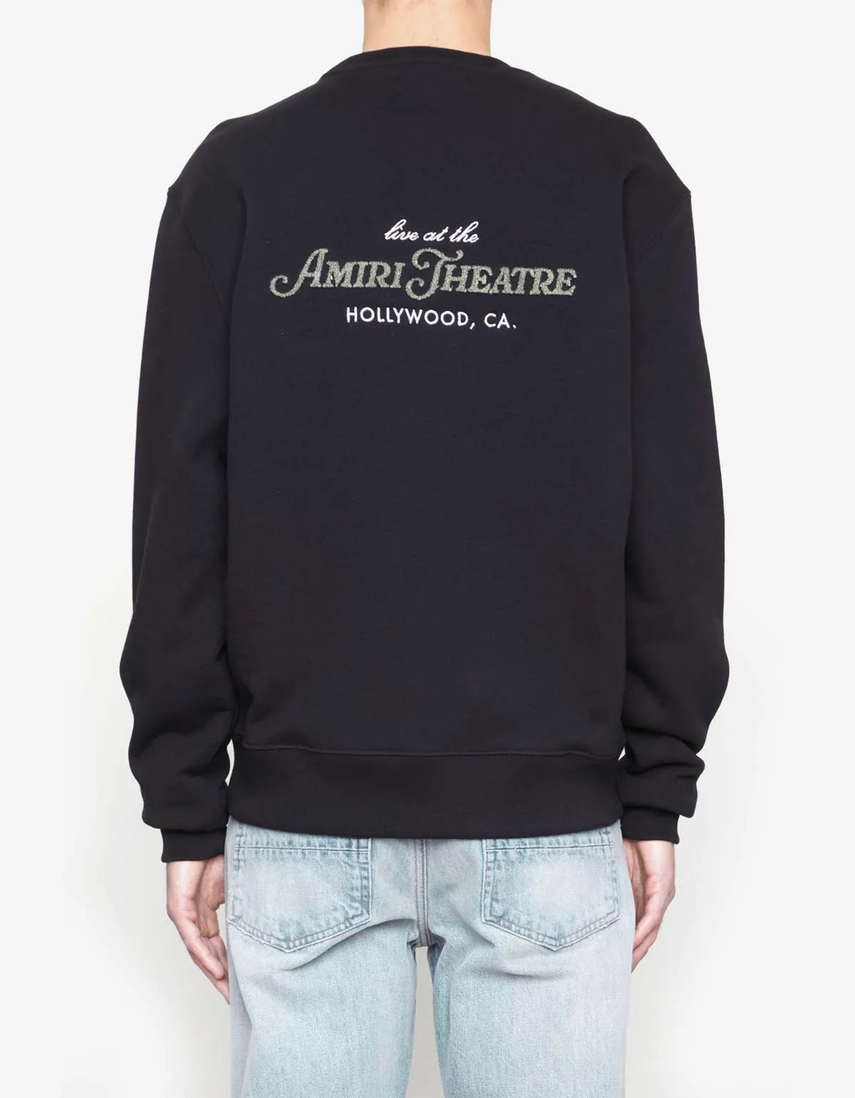 Amiri Black Amiri Theatre Sweatshirt sold by Zoo Fashions product image thumbnail 2