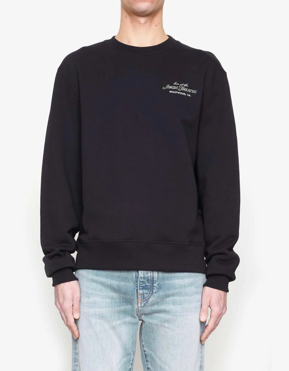 Amiri Black Amiri Theatre Sweatshirt sold by Zoo Fashions