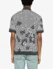 Amiri Black Bandana Floral Polo T-Shirt sold by Zoo Fashions