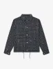 Kenzo Black Kenzo Weave Windbreaker sold by Zoo Fashions
