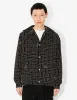 Kenzo Black Kenzo Weave Windbreaker sold by Zoo Fashions
