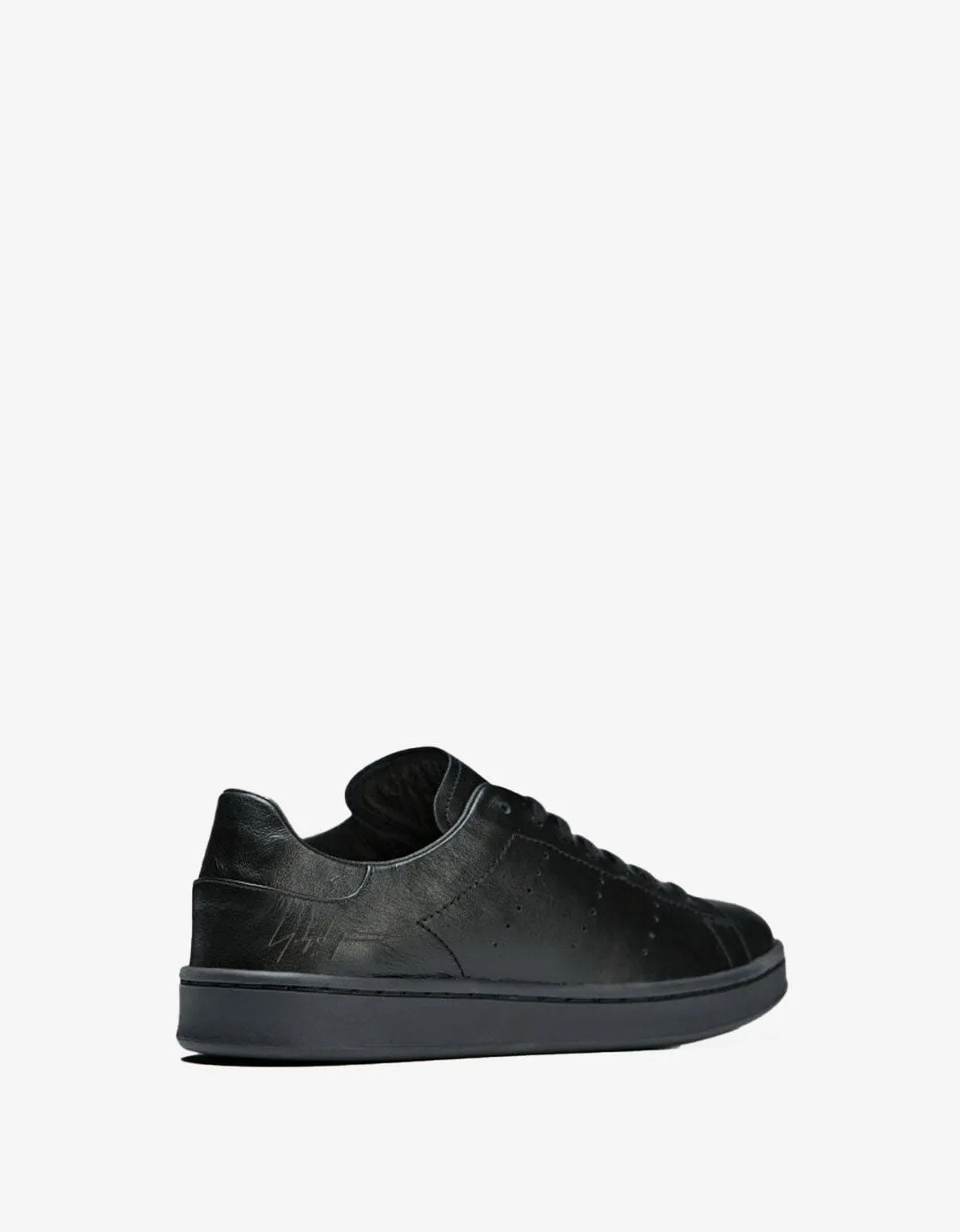 Y-3 Black Stan Smith Trainers sold by Zoo Fashions product image thumbnail 3