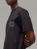 Y-3 Black Logo Short Sleeve T-Shirt sold by Zoo Fashions