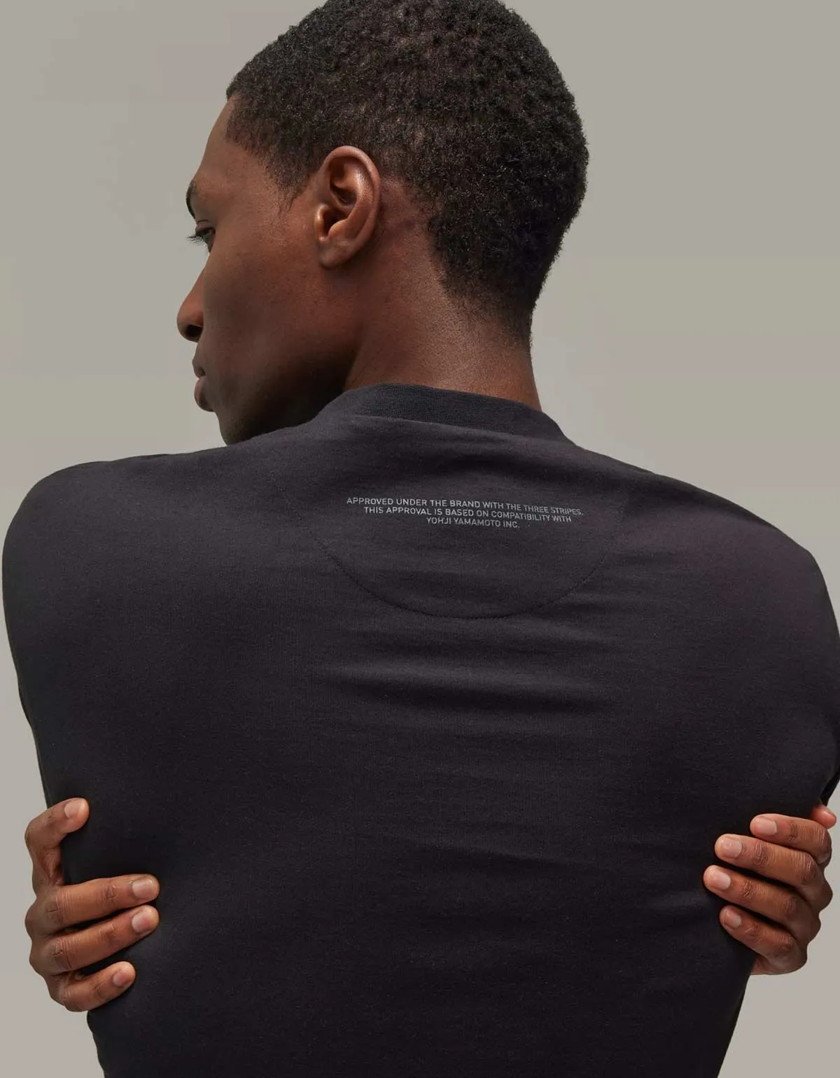 Y-3 Black Logo Short Sleeve T-Shirt sold by Zoo Fashions product image thumbnail 4