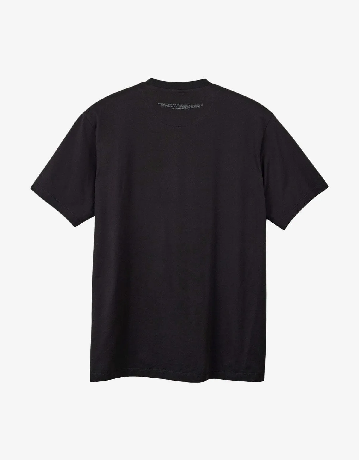 Y-3 Black Logo Short Sleeve T-Shirt sold by Zoo Fashions product image thumbnail 3