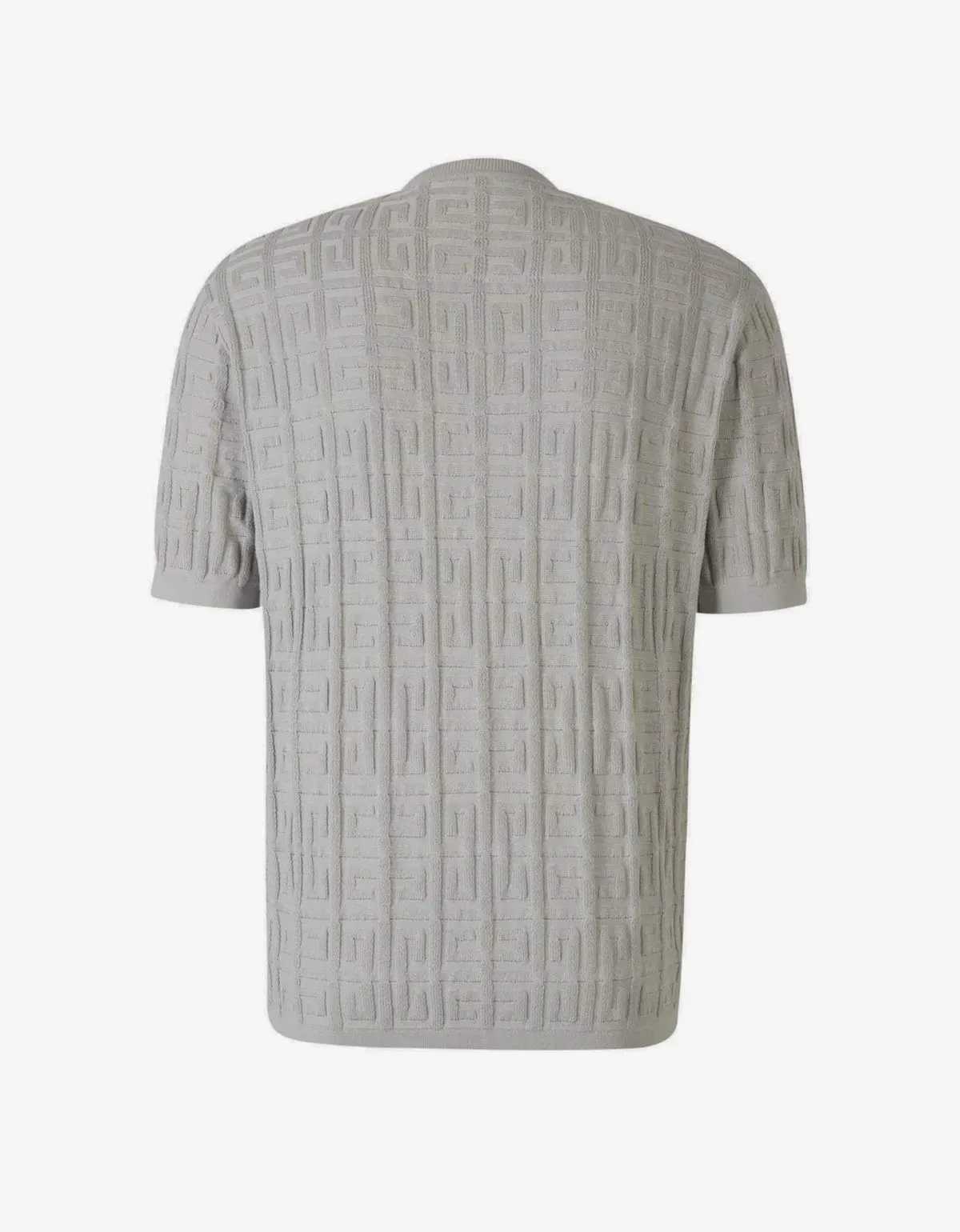 Givenchy Grey 4G Cotton Knit T-Shirt sold by Zoo Fashions product image thumbnail 2