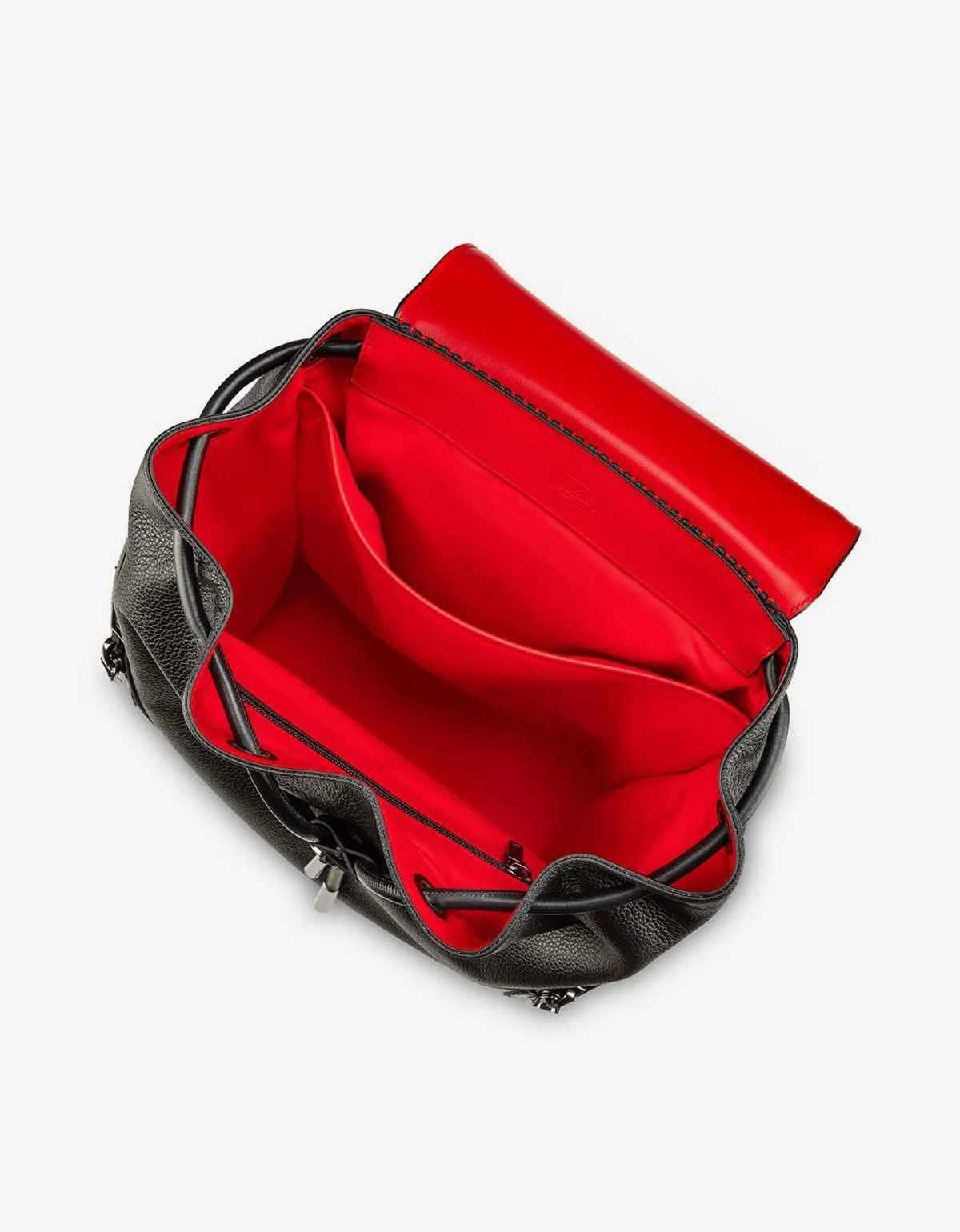 Christian Louboutin Explorafunk Black Leather Backpack - sold by Zoo Fashions product image thumbnail 4