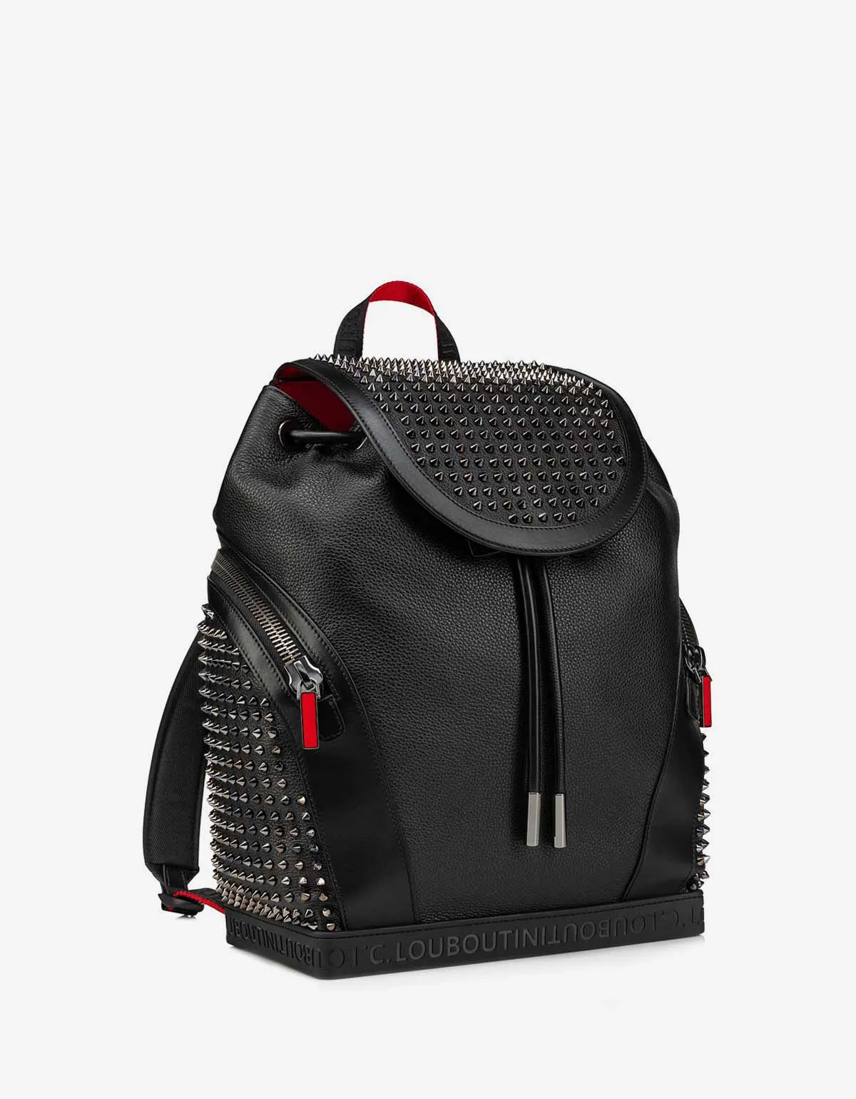 Christian Louboutin Explorafunk Black Leather Backpack - sold by Zoo Fashions product image thumbnail 2