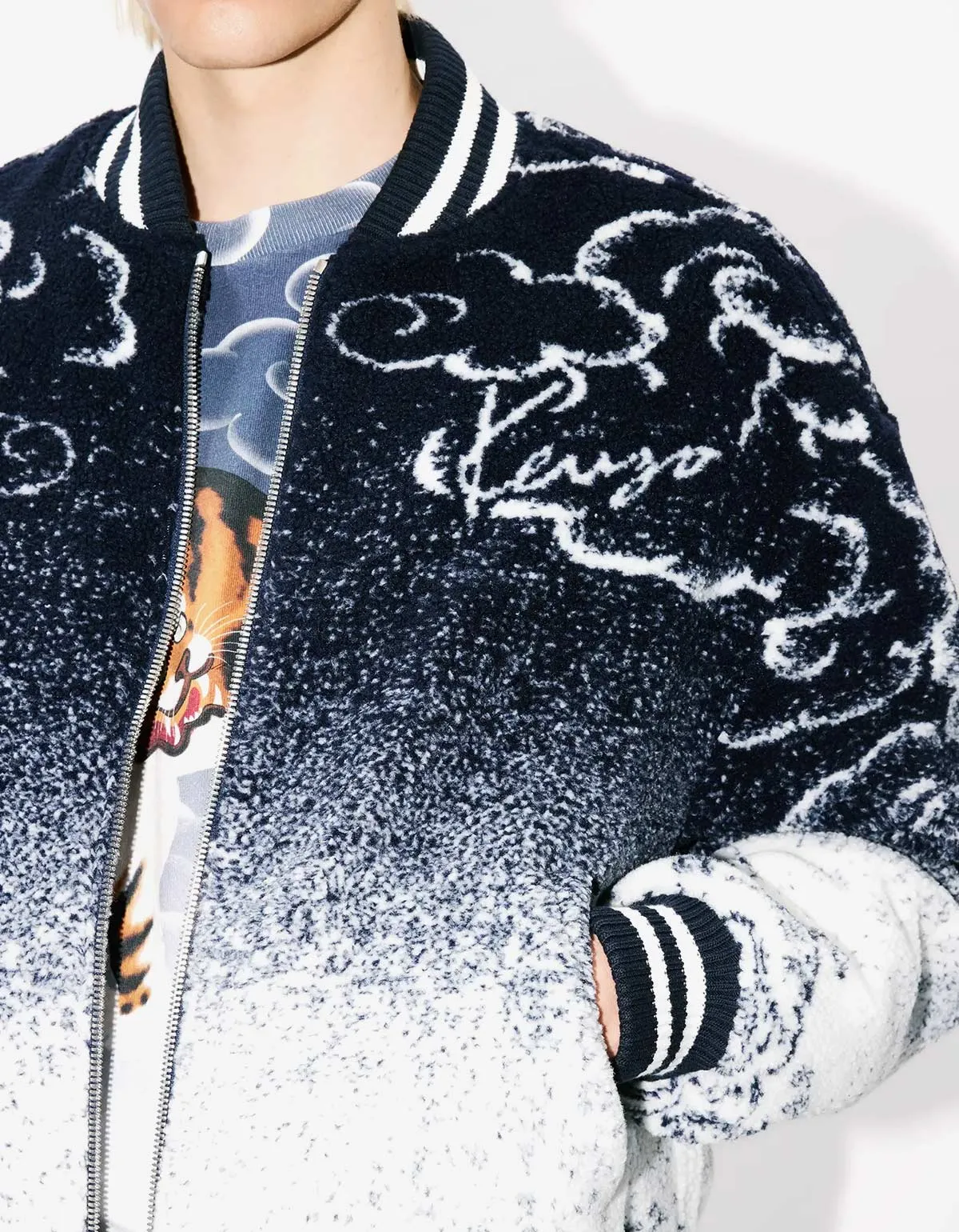 Kenzo Cloud Tiger Bomber Jacket sold by Zoo Fashions product image thumbnail 5