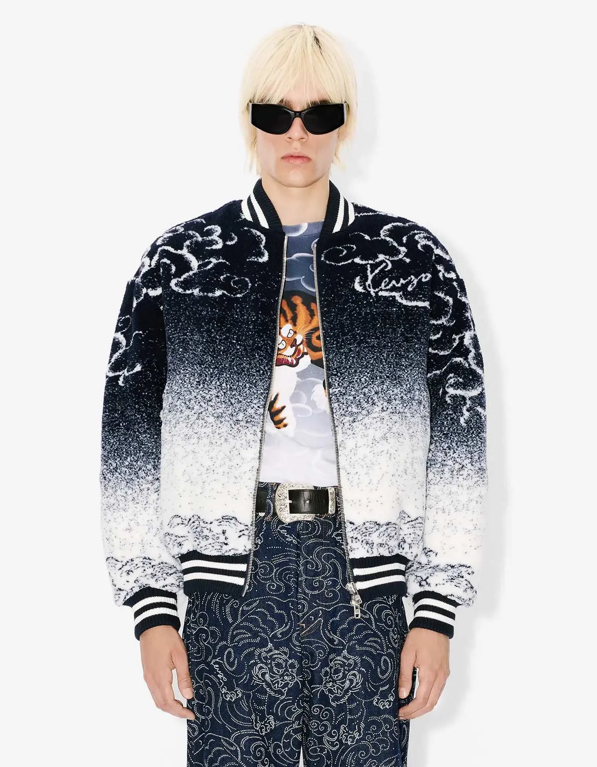 Kenzo Cloud Tiger Bomber Jacket sold by Zoo Fashions product image thumbnail 4