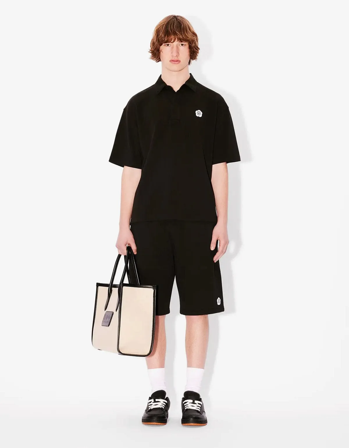 Kenzo Boke Flower 2.0 Black Sweat Shorts sold by Zoo Fashions product image thumbnail 3